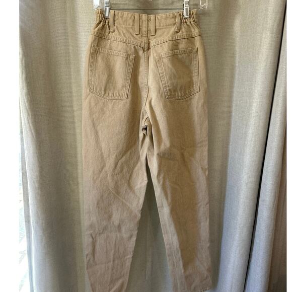 L.L. Bean Beige Jeans Original Fit/Relaxed Comfort Waist Women 6 - Picture 5 of 7